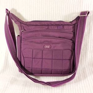 LAST CHANCE! VGUC LUG Purple Crossbody bag